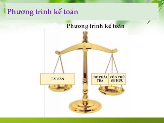 Phương trình kế toán Công thức và tính chất của phương trình kế toán