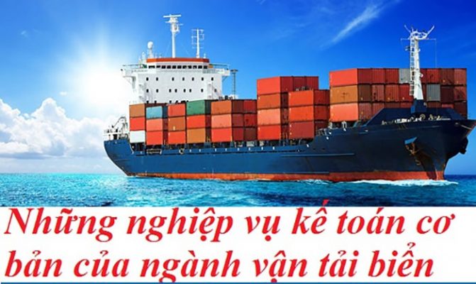 Kế toán vận tải và logistics mảng đường biển