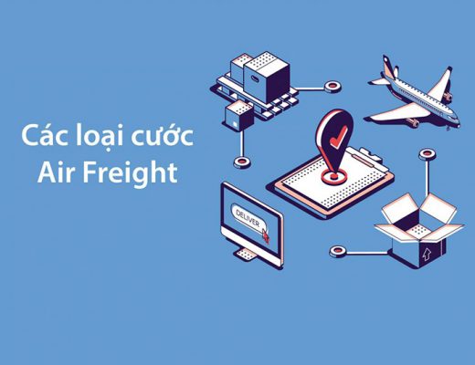 Những loại cước phí trong vận chuyển hàng không