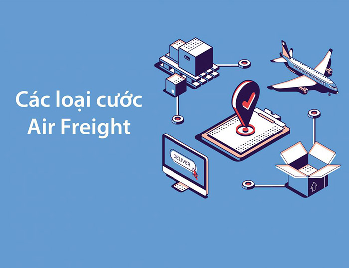 Những loại cước phí trong vận chuyển hàng không