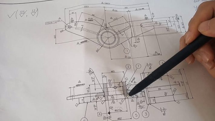 Cách đọc bản vẽ cơ khí CHI TIẾT và CHÍNH XÁC