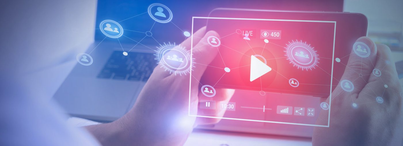 video marketing banner