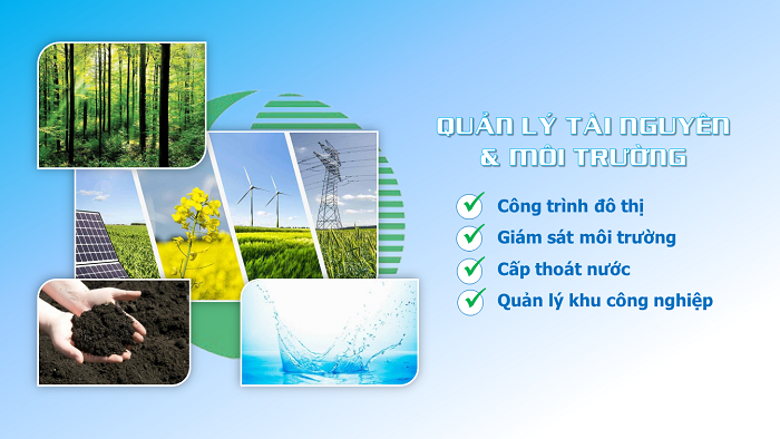 học QUẢN LÝ TÀI NGUYÊN VÀ MÔI TRƯỜNG tại bình dương