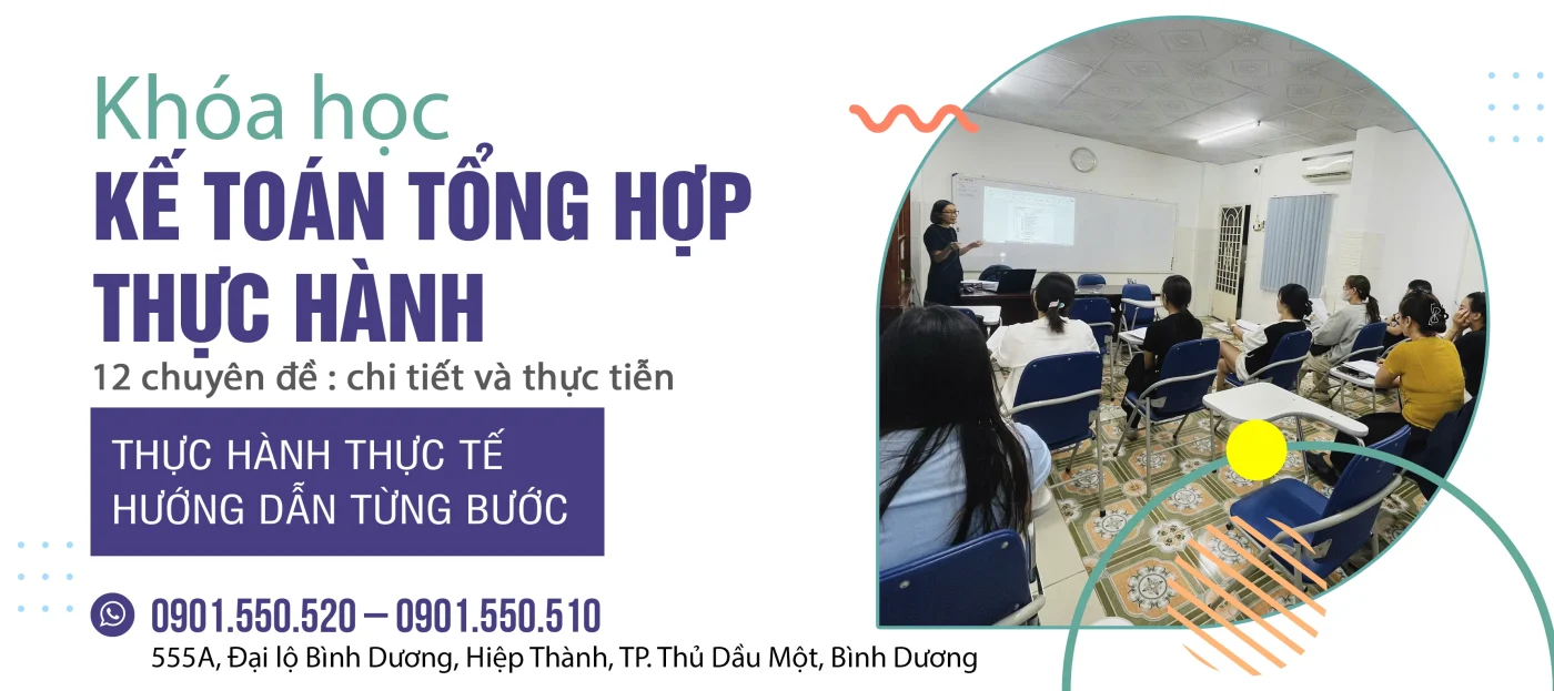 Khóa học Kế Toán Tổng Hợp Thực Hành